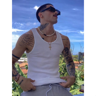 Regata Masculina Modelo Americano Ribana Gringa Academia