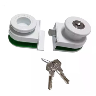 Fechadura Adesiva de Pressão para Vidros de 8mm ou 10mm Para Fechamento da Sacada em Oferta na Shopee