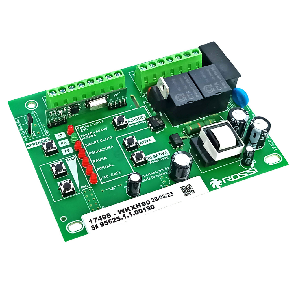 Central Placa Rossi modelo Kxh30 Sensor Hall Motor Rossi Dz3 Dz4 Sk Turbo Dz Nano
