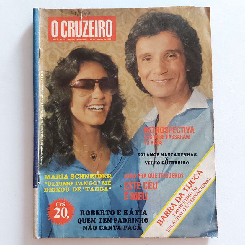Revista O Cruzeiro N10 15/01/1980 Roberto Carlos E Kátia S2