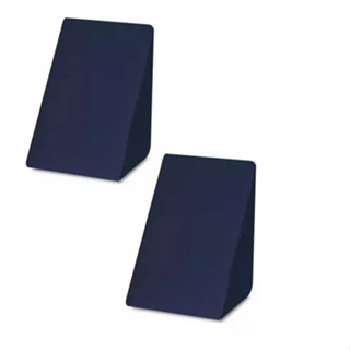 Kit 2 Travesseiros Encosto Triangular Repouso Leitura Com Capa Tr em Oferta na Shopee