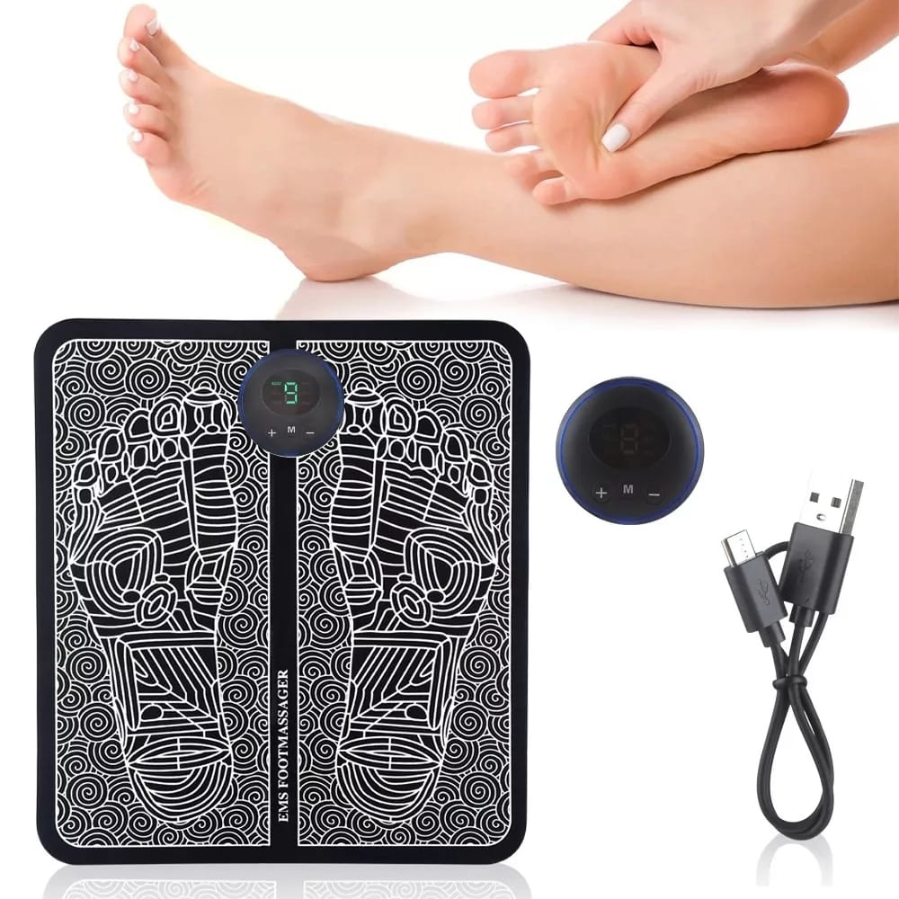 Tapete Massageador Elétrico Para Pés, Para Cuidados De Saúde, Massagem De Saúde Física