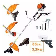 Roçadeira Cortador de Grama Nakasaki Profissional 75cc robusta Completa com Lâmina e Nylon e Cinto