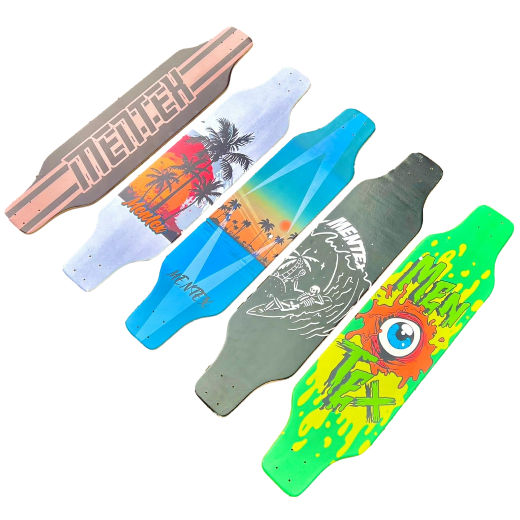 Shape Longboard Skate 94cm Com Lixa Mentex Cooltive Plant Long Board