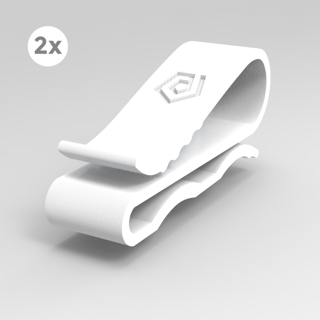 Kit 2 Clips Porta Óculos Veicular para Quebra Sol em Oferta na Shopee