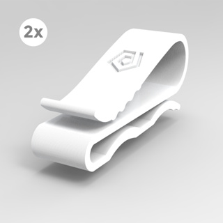 Kit 2 Clips Porta Óculos Veicular para Quebra Sol em Oferta na Shopee