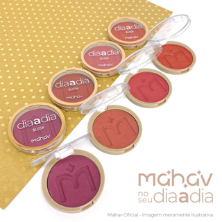 Blush dia a dia Mahav Unitário em Oferta na Shopee