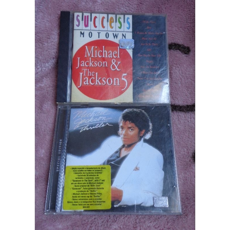 success motown Michael Jackson & Jackson 5 Michael Jackson thriller CDs usados
