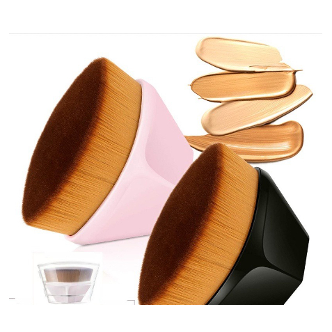 Pincel De Base Corretivo hexagonal Cream Para Maquiagem Rápida Facial