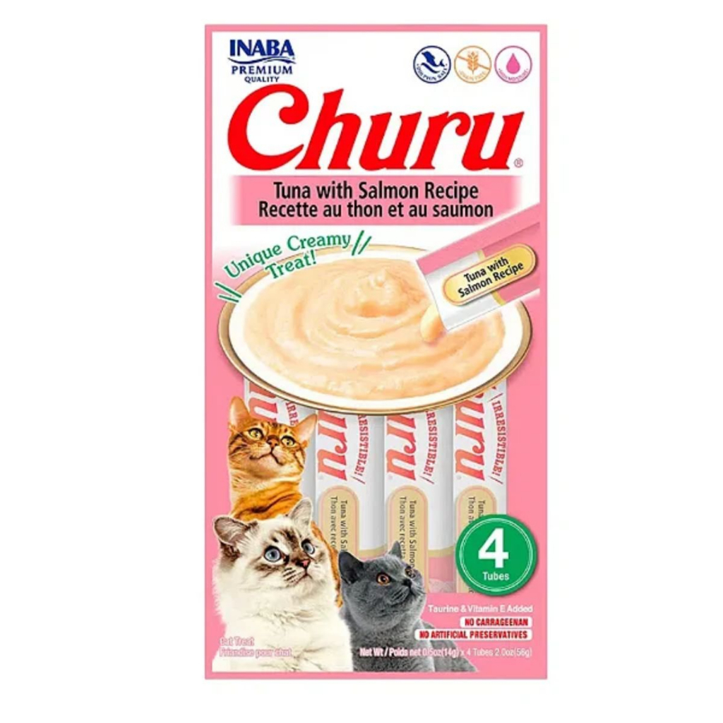 Petisco Churu Patê para Gatos 4x14g