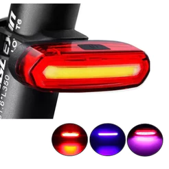 Sinalizador Lanterna Traseiro Para Bike Led Multicores Mtb Favorito