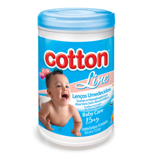 Lenço Umedecido Baby - Aloe Vera - 70 Un em Oferta na Shopee
