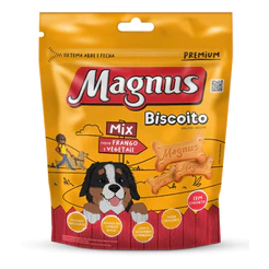 Petisco Biscoito Magnus Mix Vegetais Sem Corantes Natural 500 gr