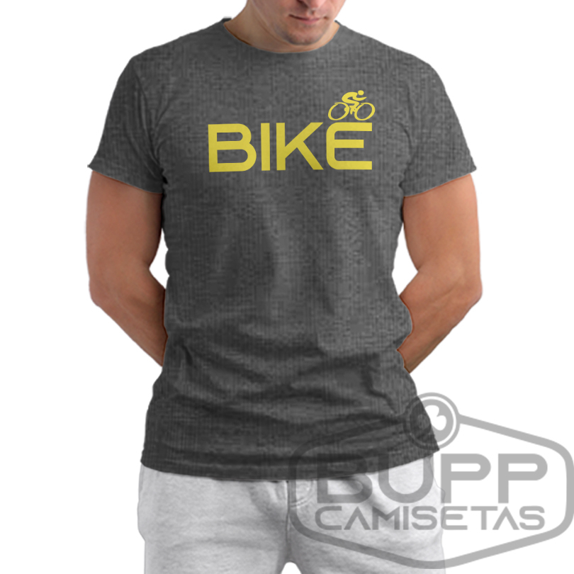 Camiseta Masculina Estampa Bicicleta Camisa Mountain Bike MTB Speed Pronta Entrega Várias Cores