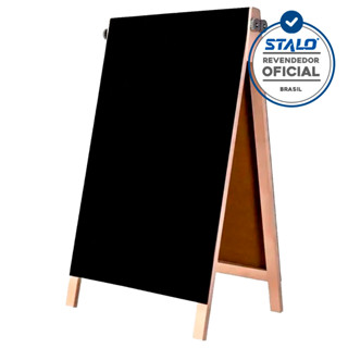 Cavalete Placa Grande 100x57 De Calçada Restaurante Padaria Bar 2 Faces Propaganda em Oferta na Shopee