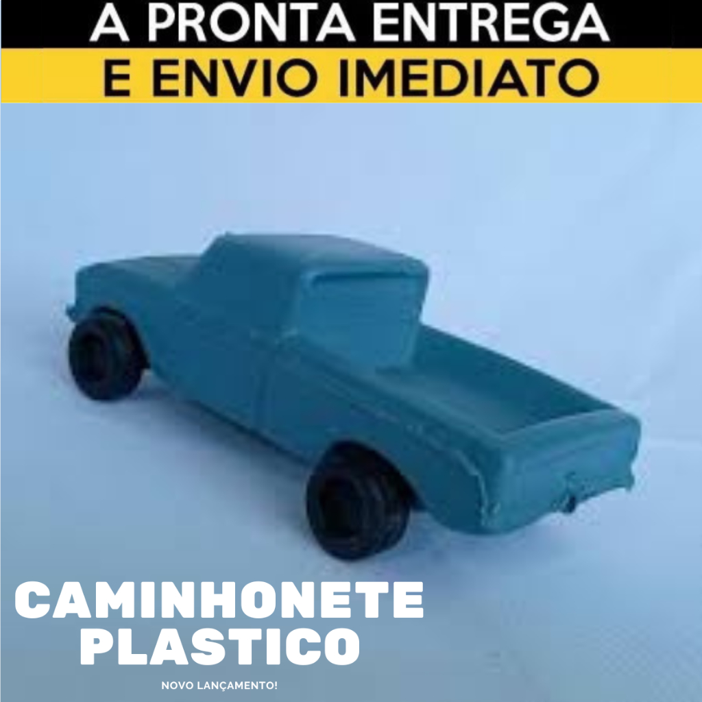 Caminhonete Caminhão Chevrolet C-10 Brinquedo de Plastico Bolha p/ Lembrancinhas Prendas e Brindes Cores Variadas