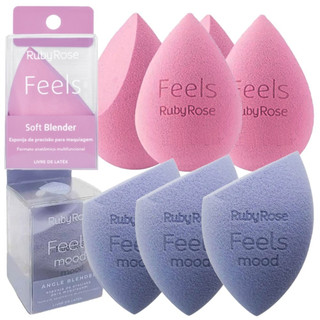Esponja para Maquiagem - Ruby Rose / WX Beleza em Oferta na Shopee