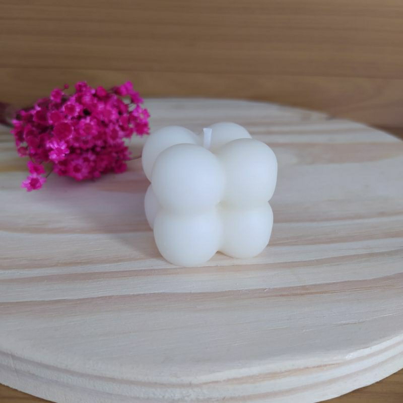Vela Aromática Bubble, Concha e Cacto pequena/ vela lembrancinha/ Lembrancinhas 15 anos/ casamento/ chá de bebê