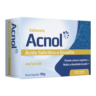 Sabonete Acnol Ácido Salicílico e Enxofre Antiacne 90g - Arte Nativa em Oferta na Shopee