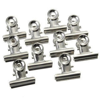 Kit 12 Presilhas Grampo Metal para Unhas Curvatura C Tamanho MÉDIO