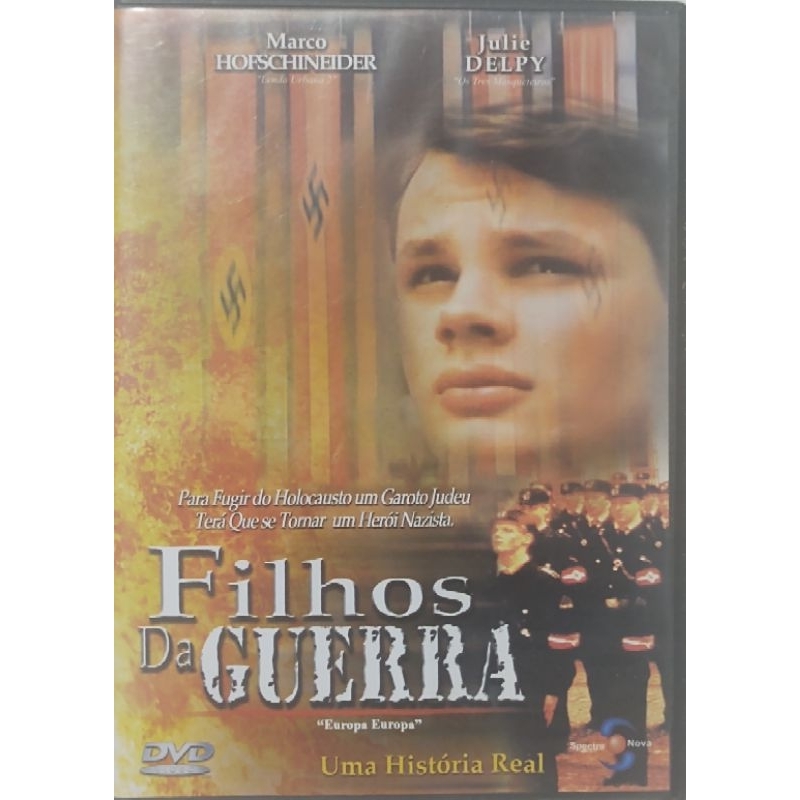 Dvd Filhos da Guerra Europa Europa Otimo estado
