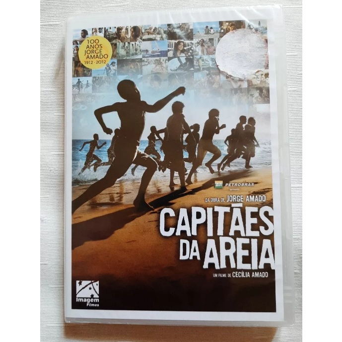 DVD Filme Capitães de Areia - Jorge Amado - Lacrado !!!!