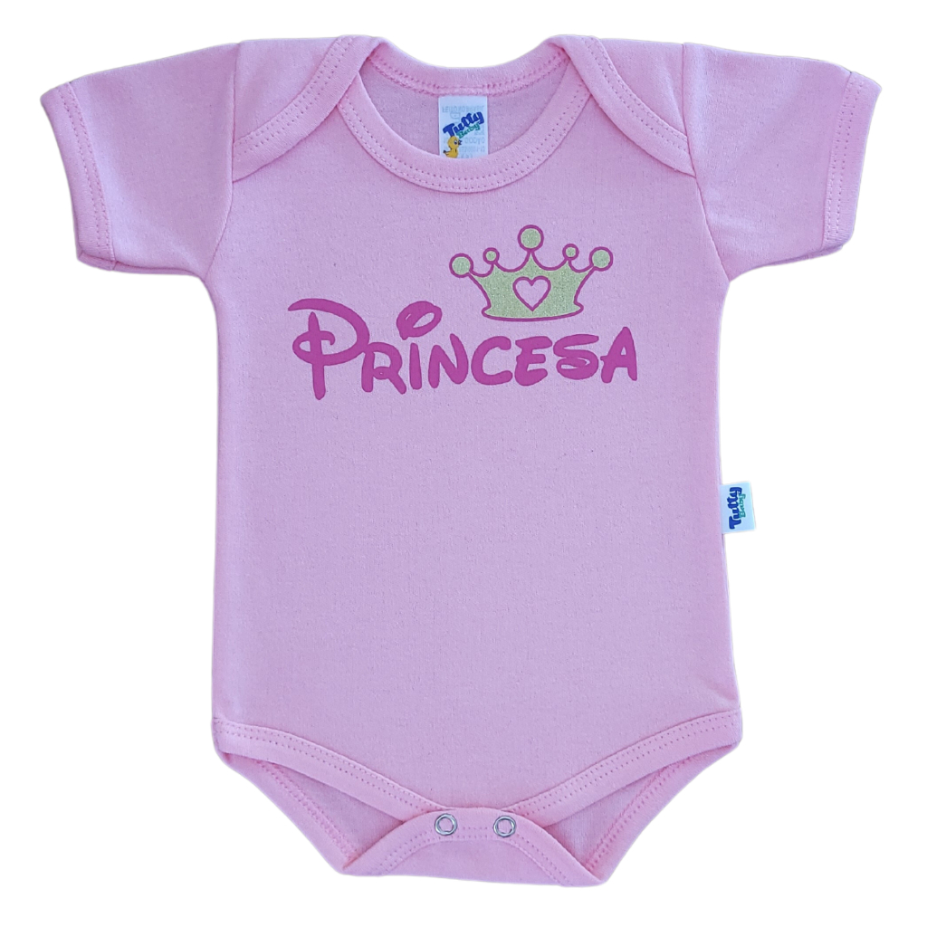 Body Bebê Princesa Menina Personagem Fantasia Divertido Recém Nascido Bori Bore 100% Algodão Calcinha Bunda Rica Roupa