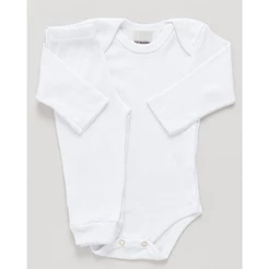Conjunto Body e Calça Antialérgico Bebê Canelado 100% Algodão Premium