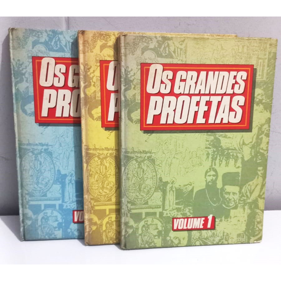 Os Grande s Profetas 3 Volumes Nostradamus Mago Merlim Malaquias Paracelso Rasputin Padre Pio