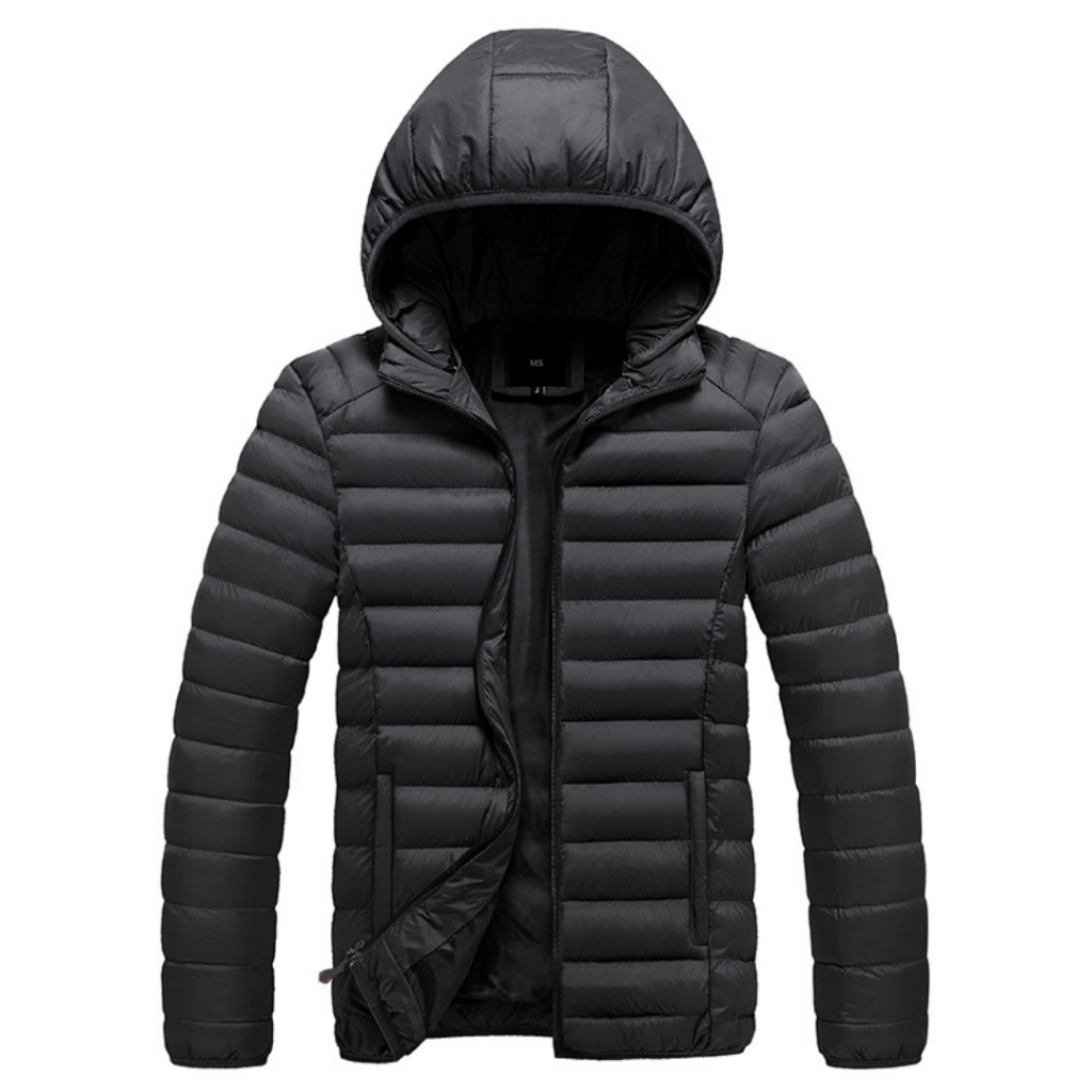 Jaqueta Masculina Inverno Corta Vento Frio Nylon Acolchoada em Oferta na Shopee