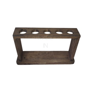 2 Suportes para Tubetes em Madeira | Par Artesanal para Lembrancinhas e Decoração de Mesa em Oferta na Shopee