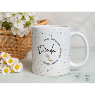 Caneca Para Dinda - Não esqueça o quão especial você é! em Oferta na Shopee