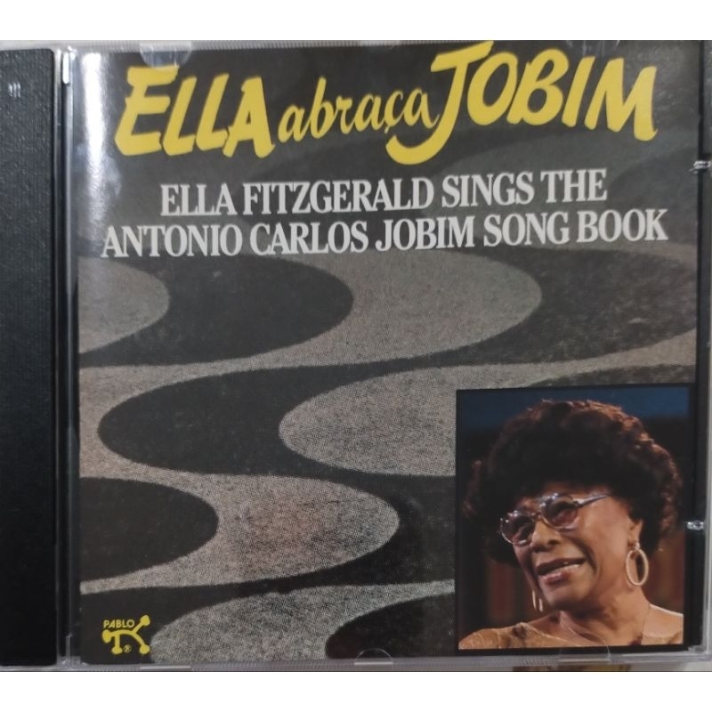 CD Ella Fitzgerald - Ella abraça Jobim ( usado e importado )