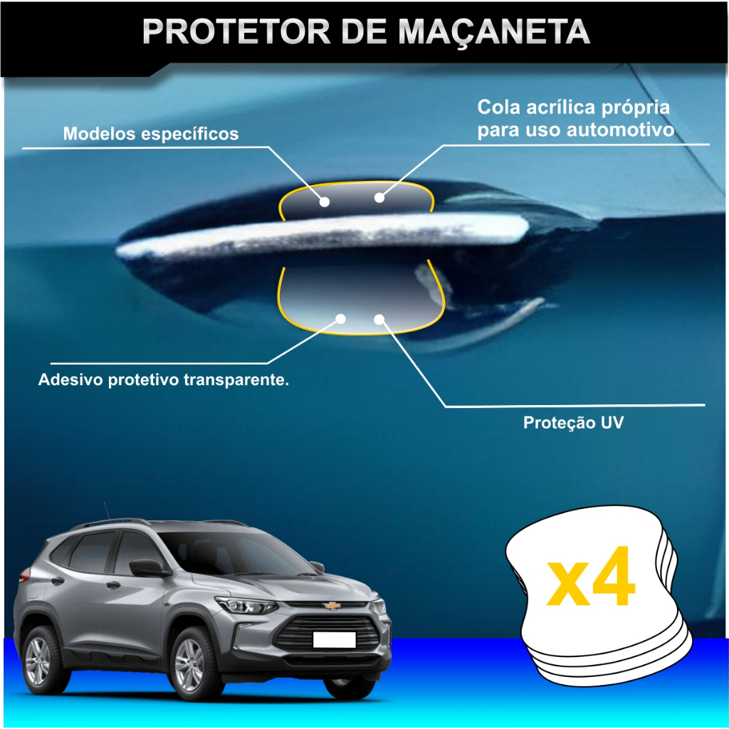 Chevrolet GM Tracker Protetor de Maçaneta Premium
