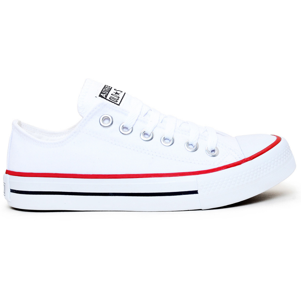 Tênis Feminino All Kalum Star Cano Baixo Tradicional Retro Oferta