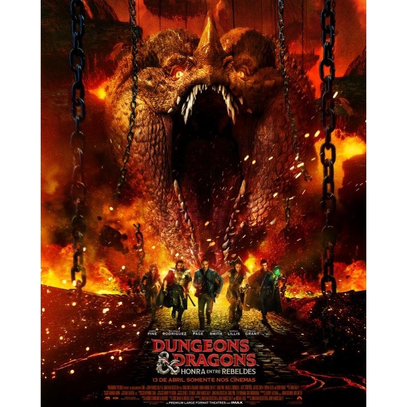DVD - DUNGEONS E DRAGONS: HEROIS ENTRE REBELDES (FILME - 2023)