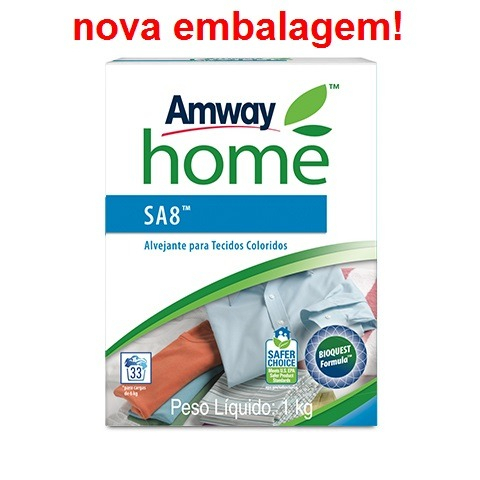 Alvejante em pó SA8 Concentrado 1kg Amway