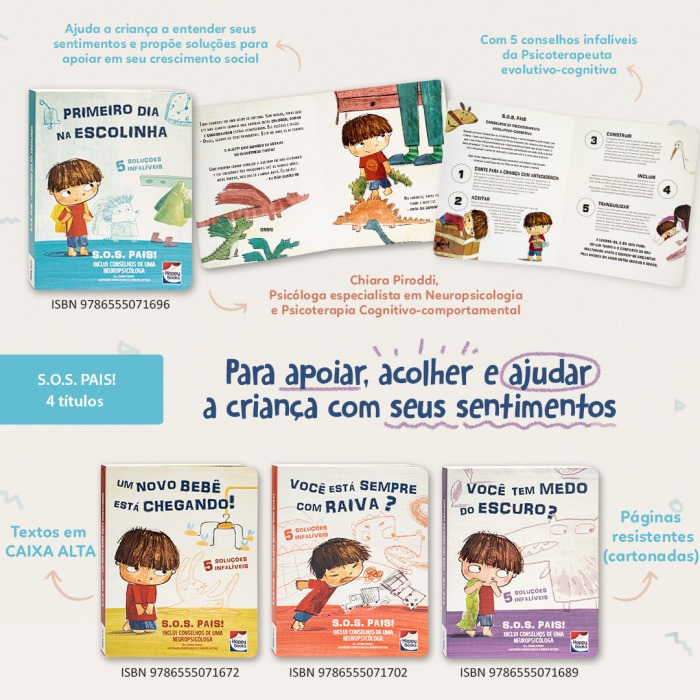 coleçao S.O.S. Pais escolha ate 4 titulos
