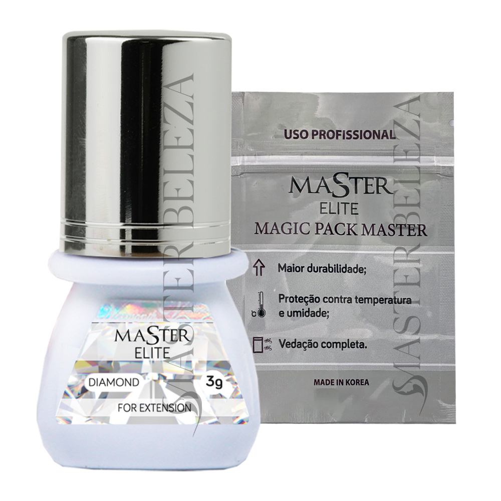 Cola Diamond Para Alongamento De Cílios Elite Master 3g