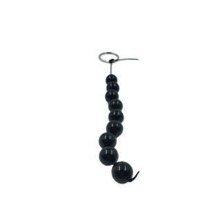 Bolinhas Tailandesa Pompoarismo Sexshop Vidro Preto Chaveiro