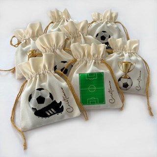 Kit 30 Saquinhos Personalizado Lembrancinha Futebol