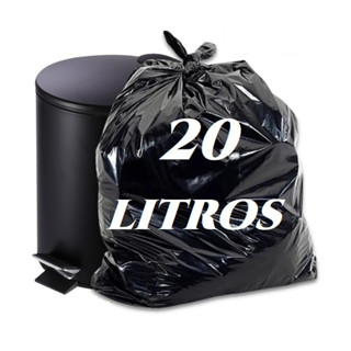 Kit 4 pacotes Saco de lixo 20 Litros com 100un cada direto da fábrica em Oferta na Shopee