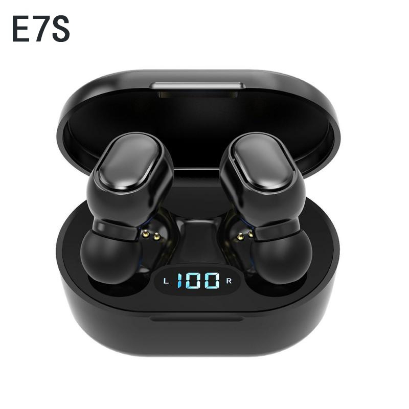 Fone de Ouvido Sem Fio Bluetooth E7S TWS 5.0 A Prova de Água