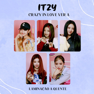 Photocards ITzy Crazy in love em Oferta na Shopee