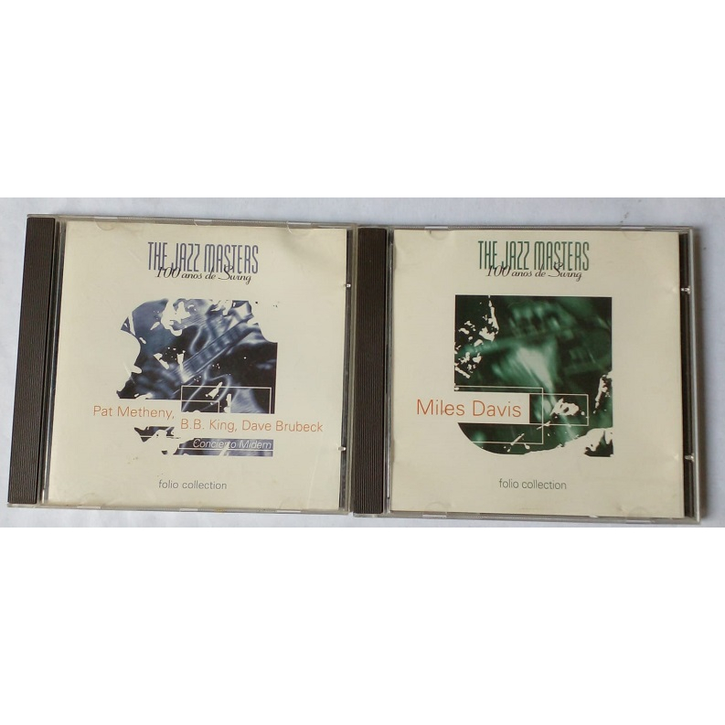 Kit 2 CDS Originais Coleção The Jazz Masters 100 Anos Swing