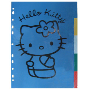 Hello kitty Kit Divisórias com 5 Divisões