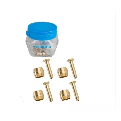 PINO CONECTOR + OLIVA SHIMANO ORIGINAL BICICLETA FREIO A DISCO HIDRAULICO FREIO MT 200 4 KITS NESSE ANUNCIO