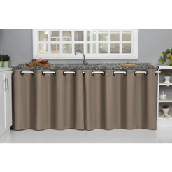 Cortina Pia De Cozinha Pvc Impermeavel E Antimofo 2,80x0,80 Cores
