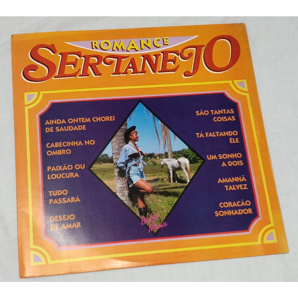 Lp Vinil Romance Sertanejo Beth Maia