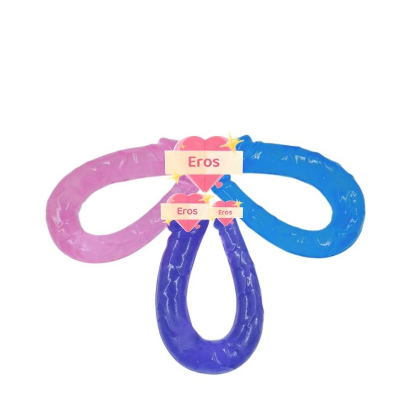 Consolo Dupla Penetração Pênis Curvado Dildo Frente E Atrás em Oferta na Shopee